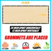 ShadeMart 5' x 12' Fence Privacy Screen Beige Heavy Duty