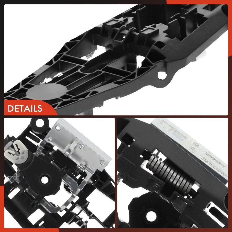 A-Premium Front Driver Side Exterior Door Handle Bracket Compatible with