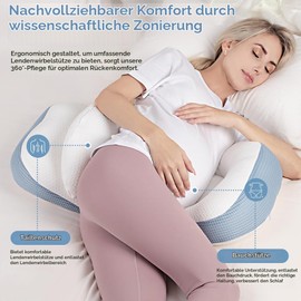Chilling Home Pregnancy Pillow for Sleeping, Side Sleeper Pillow