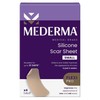 Mederma Large Medical Grade Silicone Scar Sheets; Improves The Appearance