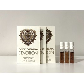 Dolce & Gabbana D&G DOLCE & GABBANA DEVOTION EDP 1.5ml .05fl oz x 3 PERFUME SPRAY SAMPLE VIALS