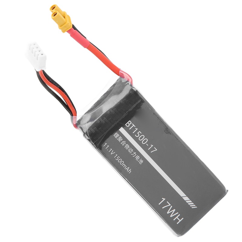 RC 1500mAh Lipo Battery 11.1V Provide Strong Power XT30 Output