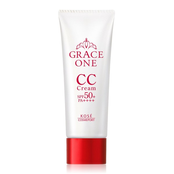 KOSE Grace One CC Cream UV 01 (Natural Skin Color) (SPF 50+ PA++++), 1.8 oz (50 g)