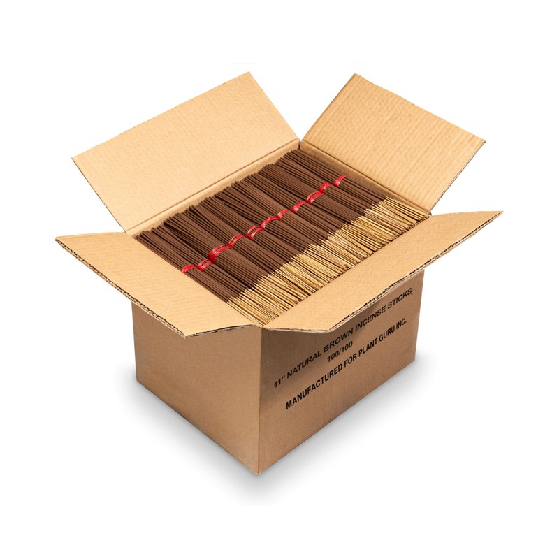 300 Unscented Incense Sticks 11" - 100% Natural Joss and