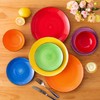 vancasso Bonita Dinnerware Set Muticolor Stoneware 18 Pieces Service for