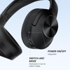 commalta Wireless Noise Canceling Headphones with Mic, 30H Playtime, Deep