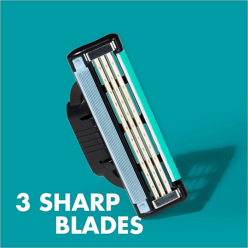 Gillette Mach3 Men's Razor Blades, 4 Blades