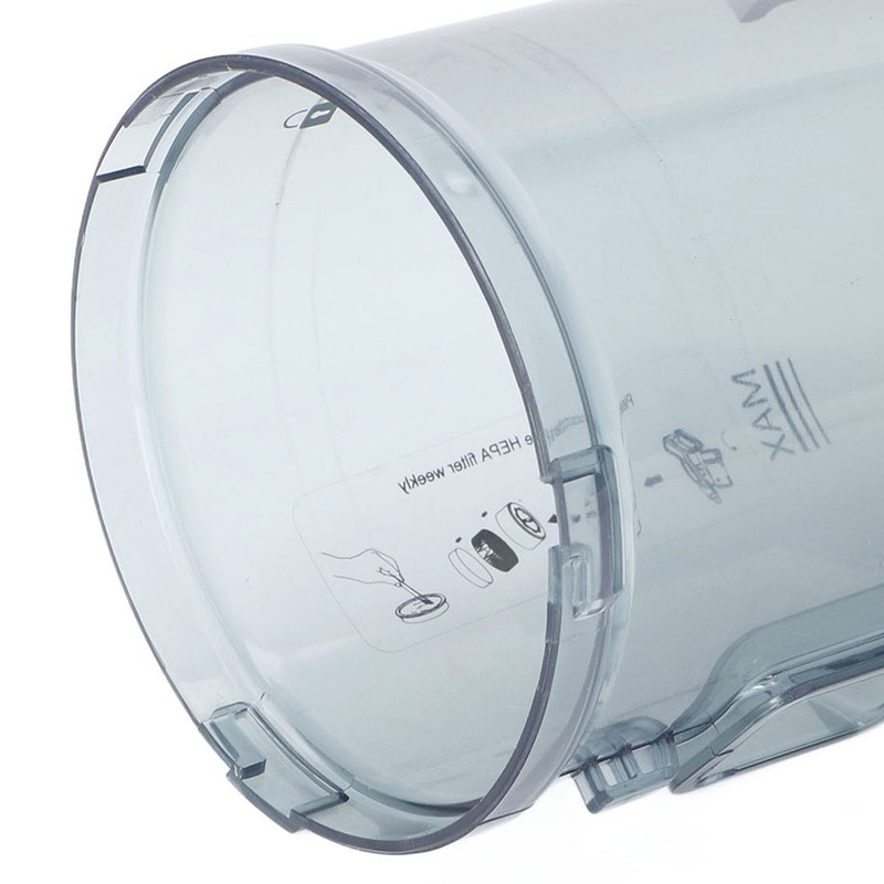 Vacuum Cleaner Dust Box ABS Bin Large Capacity Easy Install