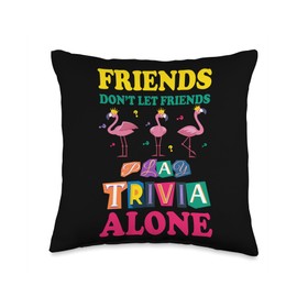 Trivia Night Game Team Throw Pillow