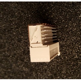 AMP 352346-4 Z-Pack 2mm Hard Metric Type C 55 Position Female PCB Connector NEW