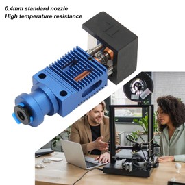 3D Printer Extruder Hotend, All Metal Hotend Kit with 0.4mm Standard Nozzle for CR 10 CR 10s, for Ender 3 v2, for Ender 3 Printers