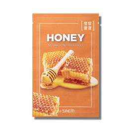 [THE SAEM] Natural Face Sheet Mask Skincare - Color: Honey