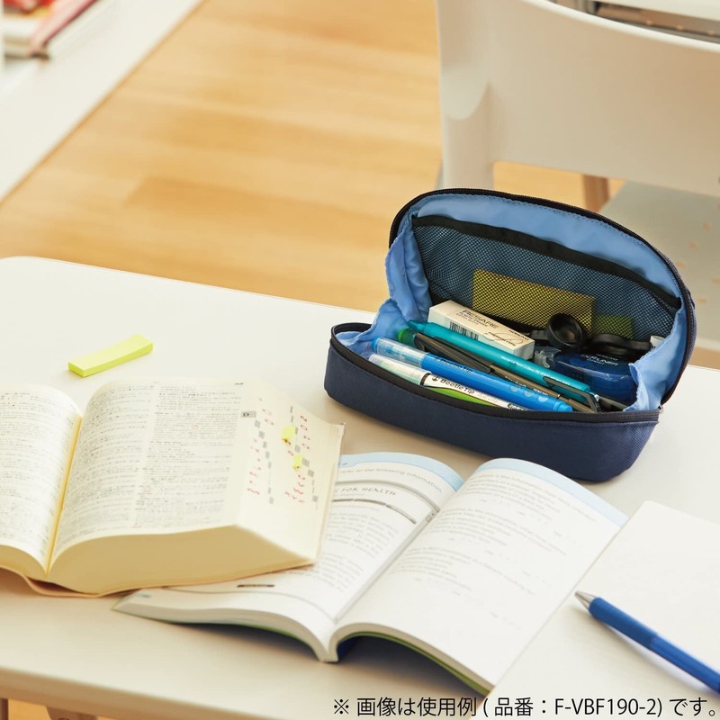 Kokuyo Pen Case, Large Capacity, Easy to Open and Access,