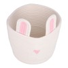 Storage Basket Rugged Lovely Small Bunny Attractive Decorative Home Furnishing