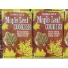 Trader Joe's 2 Packs Trader Joe's Maple Leaf Cookies 11.4
