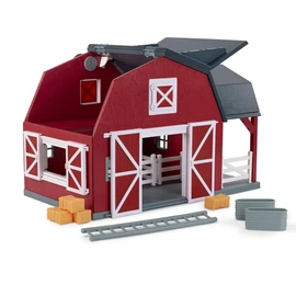 Terra by Battat – 20 Pieces Wooden Animal Barn Toy Set – Farm Animals & Play Fence – Pretend Play for Toddlers & 3+ Years – Educational Toys – Farmhouse Playset