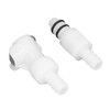 Plastic Hose Quick Connector 5/16 Tube with Shut Off Food
