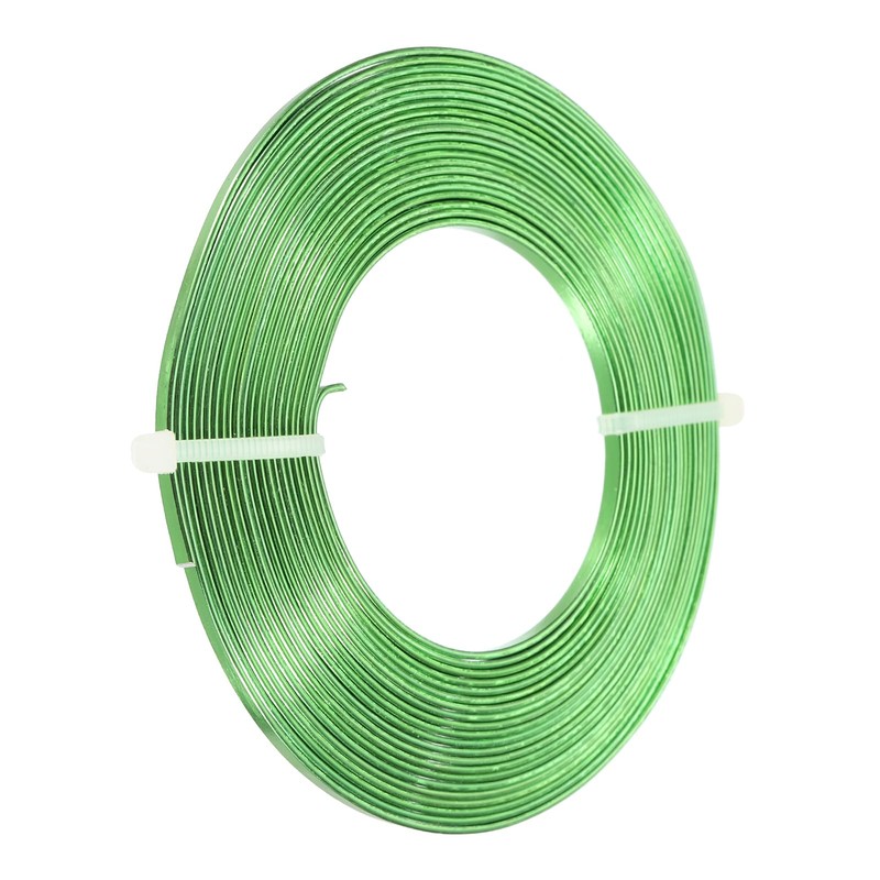 PATIKIL 16.4 Feet Flat Aluminum Wire, 18 Gauge Bendable Anodized