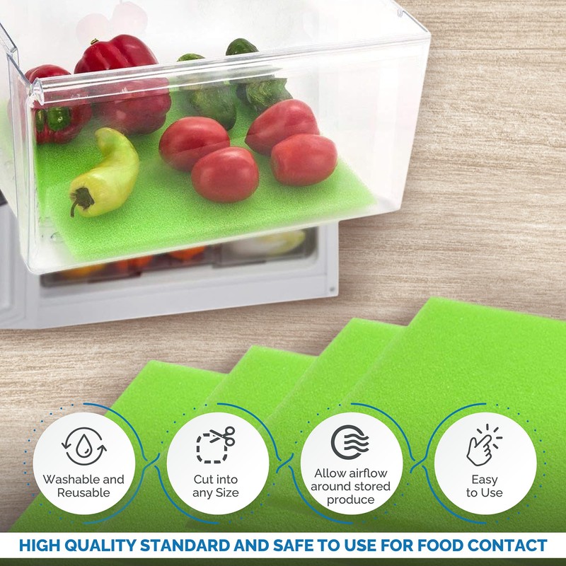 Dualplex® Fruit & Veggie Life Extender Liner for Fridge Refrigerator
