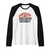 Radicalized By Basic Decency July 4th Gay Pride Stuff Raglan