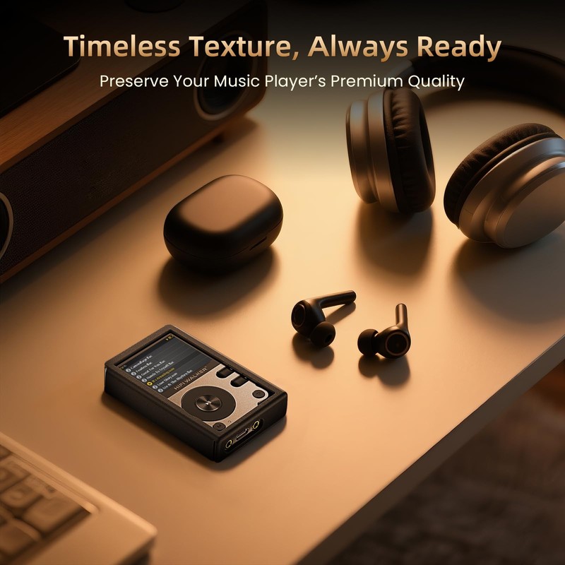 Protective PU Leather Case for H2 Portable HiFi Music Player,