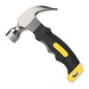 Hotooldo 1 Pcs Small Hammer,8oz Claw Hammer,Stubby Mini Hammer with