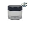 Travel cosmetic container for storing cream, black cap, 20g empty cosmetic bottle, cream container, empty bottle, cream jar / 크림 보관용 여행 화장품 용기 블랙캡 20g 화장품공병 크림용기 공병 크림통