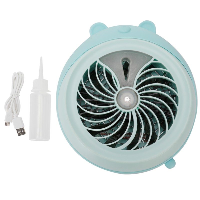 Cute Desktop Mini Fan Portable Humidifying Mist Spray Fan for