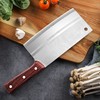 TJ POP Chinese Chef Cleaver, 7.5 Inch Stainless Steel Knife