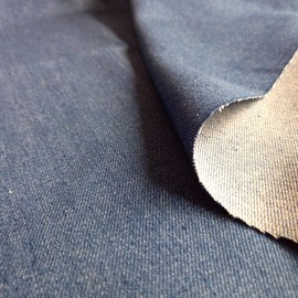 On Trend Fabrics Mid Blue Blue Woven 12oz Denim Fabric – Cotton Blend 170cm Wide (by The Meter)