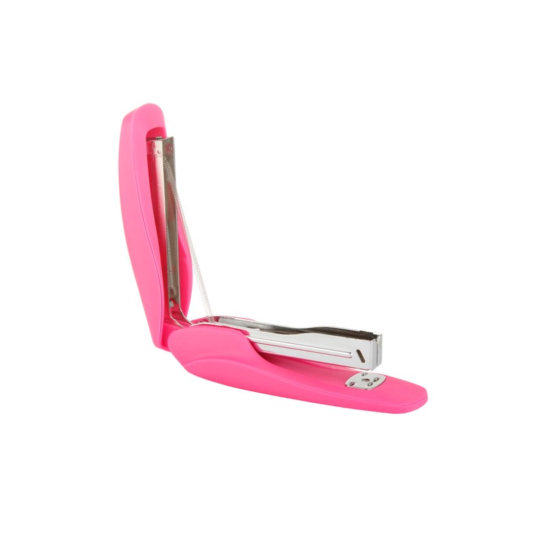 LA NOUV Cute Hot Pink Desk Stapler for Girls &