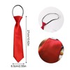 FUIPVGI Pack of 4 Children's Tie, Boys' Tie, Pre-tied with