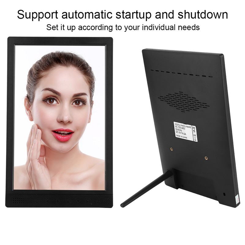 XCLT-1080T Vertical 10 Inch IPS HD Electronic Album Calendar Clock