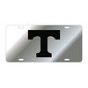 UT Tennessee Volunteers Mirrored License Plate Tag