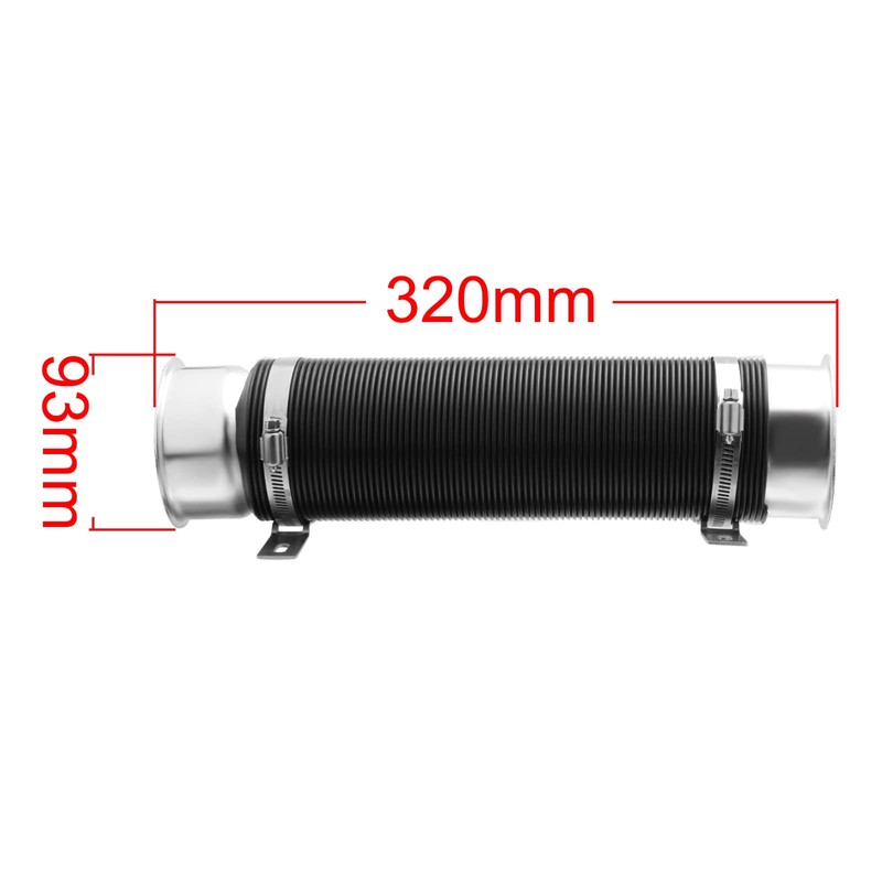 Skyplanet Universal 3"(76mm) Cold Air Intake Flexible Induction Pipe Hose