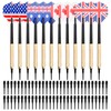 Xzeemo Darts with Plastic Tip, Pack of 12 Darts for