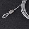 DEKTON DT70308 Security Cable and Lock, Silver