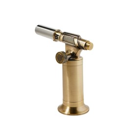 WF Soldering Torches for Resin Art Refillable Butane Torch Lighter Construction Kitchen Culinary Cooking - Butane Gas Not Included (yellow)