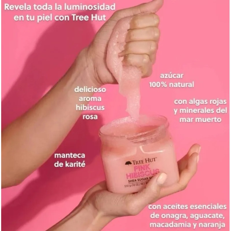 Exfoliante Y Gel De Ducha Tree Hut Formula Nutritiva Intensa