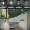 ZONK Outdoor Indoor Step Stair Lights, 110V-240V Line Voltage Waterproof