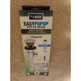 Waterworks PF WaterWorks Sink/Lavatory Pop-Up Drain For Sinks W/ Overflow Chrome PF0732-CH