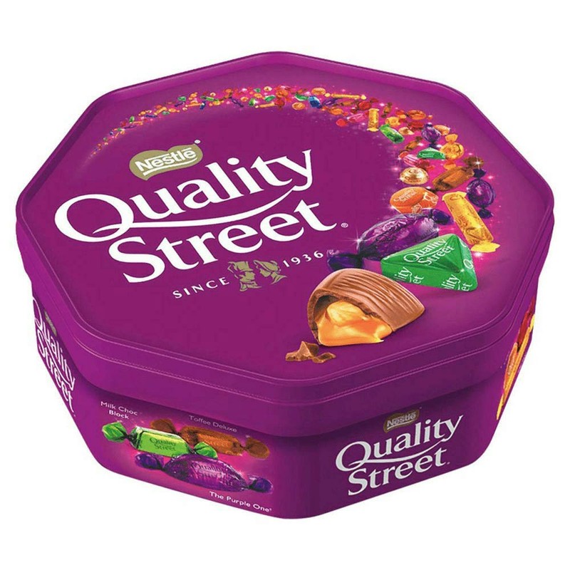 Nestle Quality Street Chocolate Tub 550g (Pack of 1)