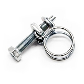 Wire Hose Clamps W1 22-26 mm 1.8 mm M5x30 Spiral Hose