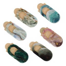 Operitacx 6pcs Marble Pattern Webcam Lens Caps Privacy Protectors for Laptops Computers Scratch Resistant Covers for Webcam Security Thin Design Prevents Web Spying