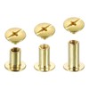 sourcing map 75 Sets Chicago Screw Rivets Metal Phillips Head
