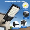 Solar Street Lights Outdoor, 21000LM 6500K Motion Sensor Solar Lights