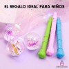 Importeek Juguete Varita Esfera Magica Luces Led Luminosa Colores