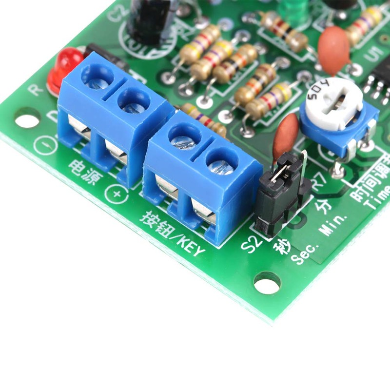 Timer Relay Module, DC 12V LED Display Countdown Timing Timer