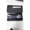 Naviforce Reloj Deportivo Impermeable Quartz Sport Watch, Blue Dial, Silver