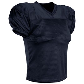 Champro Men's Preseason Practice Mesh Football Jersey, Navy, Medium